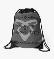 Forever A Shadowhunter Drawstring Bag
