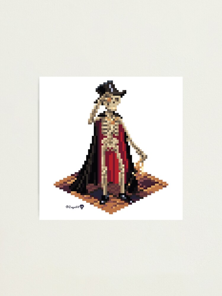 Alternate view of Vincent, Prince of the Underdark - Skeleton Cube Photographic Print