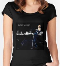 house music Fitted Scoop T-Shirt