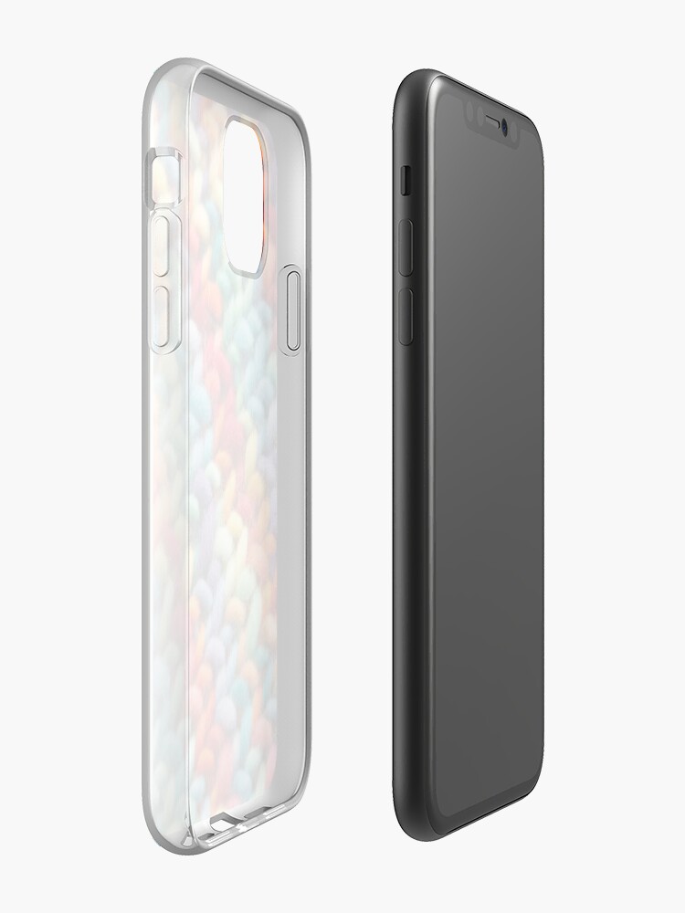 Alternate view of Knitting Rainbow fabric iPhone Case & Cover