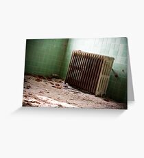 Radiator Greeting Card