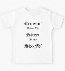 Cruisin Down Tha Street .... Kinder T-Shirt