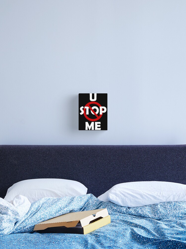 John Cena U Can T Stop Me Wwe Canvas Print By Salah944 Redbubble