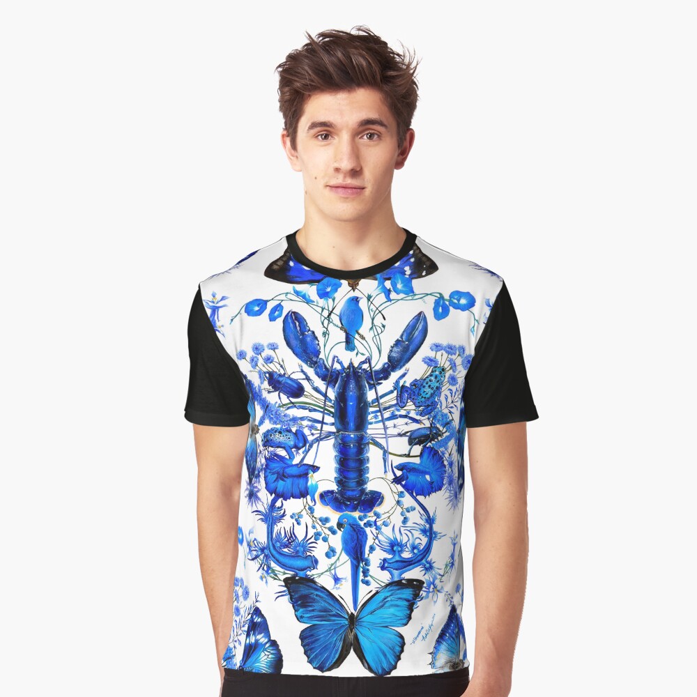 ultramarine blue shirt