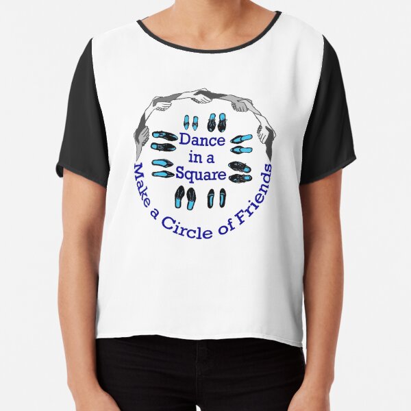 Dance Circle Orig Chiffon Top