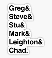 workin' boys Sticker