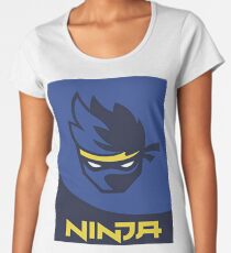 Camiseta premium para mujer Logo Ninja