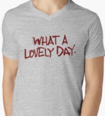 Oh, what a day... what a lovely day! Men's V-Neck T-Shirt