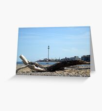 Rhyl Sky Tower Greeting Card