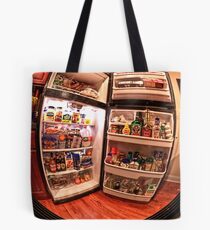 Peep into my fridge :) Tote Bag