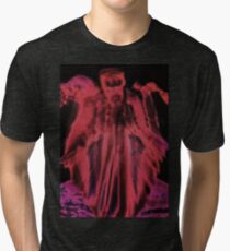 Gas Mask Angel Tri-blend T-Shirt