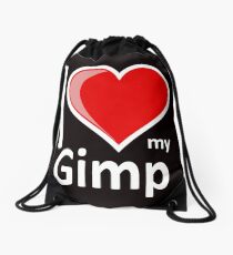 Rude - I Love My Gimp Merchandise Secret Santa Gift Drawstring Bag