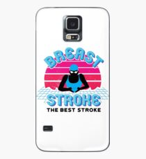 Mädchen Retro Breaststroke Fan Mädchen Schwimmen Geschenk Hülle & Skin für Samsung Galaxy