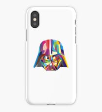 Poper breathing with Darth Vader iPhone Case