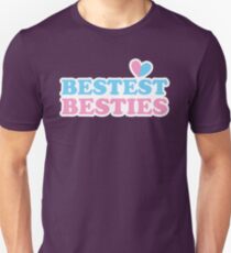 Camiseta unisex LAS MEJORES BESTIES (mejores amigos)