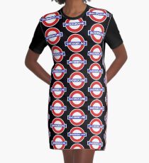 LONDON UNDERGROUND Graphic T-Shirt Dress