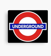 LONDON UNDERGROUND Canvas Print