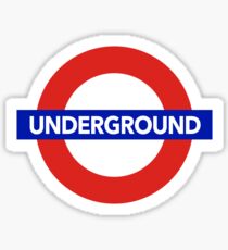 LONDON UNDERGROUND Sticker