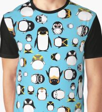 Kennen Sie Ihre Pinguine Grafik T-Shirt