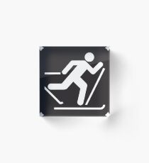 Cross Country Acrylic Block