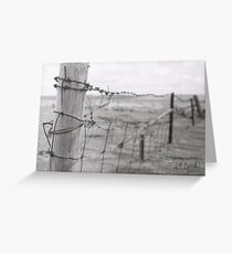 Fence Greeting Card