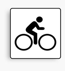 Cycling Canvas Print