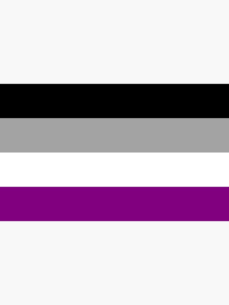 Asexual Flag Sticker By Rbent Redbubble 