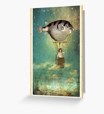 Floated all the way Greeting Card