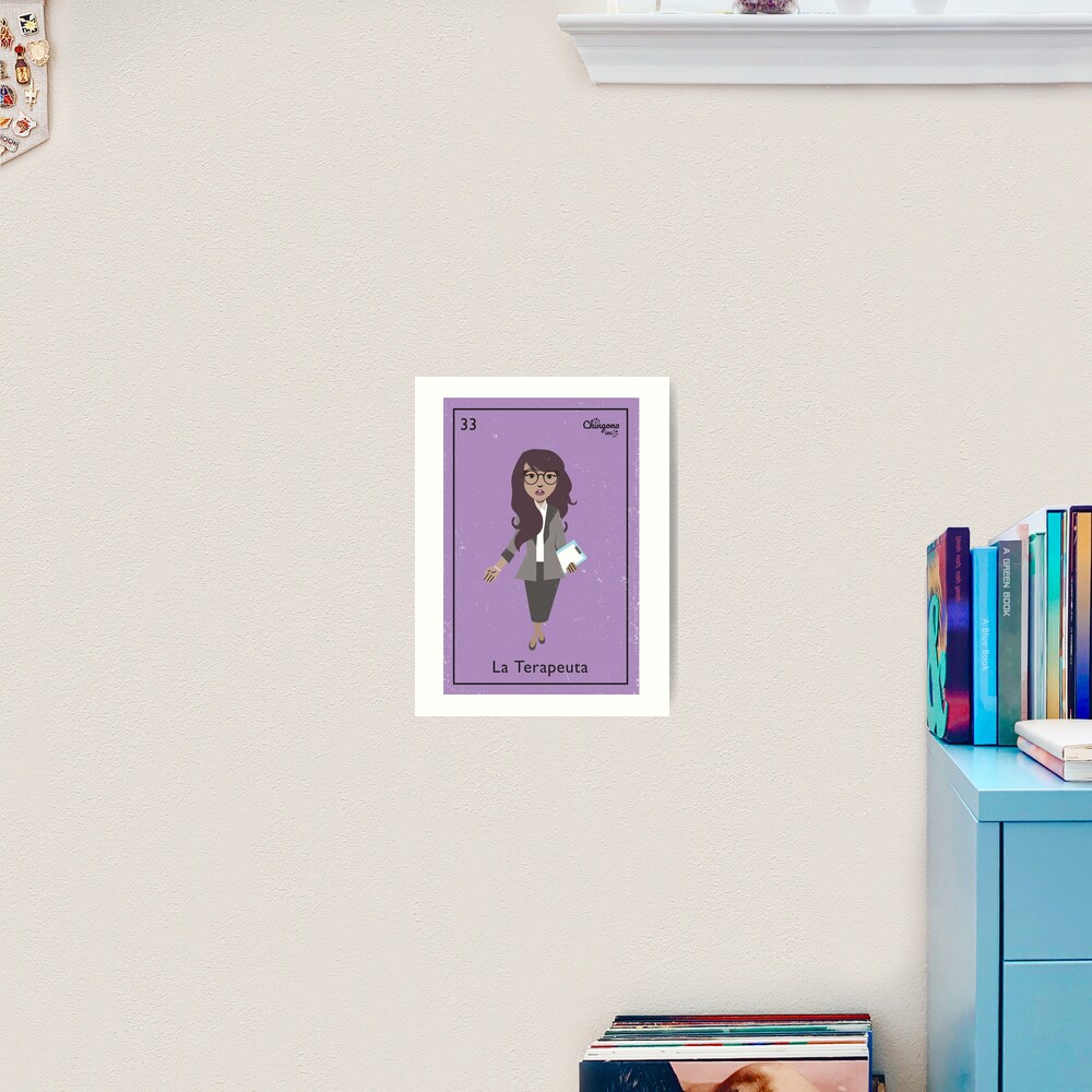 La Terapeuta Art Print