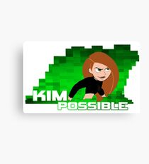 Kim Possible Canvas Print