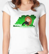 Kim Possible Women's Fitted Scoop T-Shirt