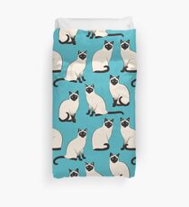 Funda nórdica Gatos siameses - patrón escaso