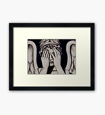 Peekaboo Framed Print