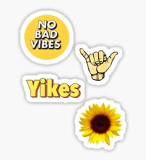 Package of Yellow Stickers Sticker