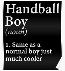 Handballer Poster