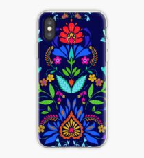 folk pattern - mexican vacation. iPhone Case