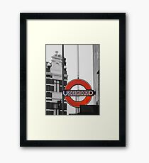 Underground Framed Print