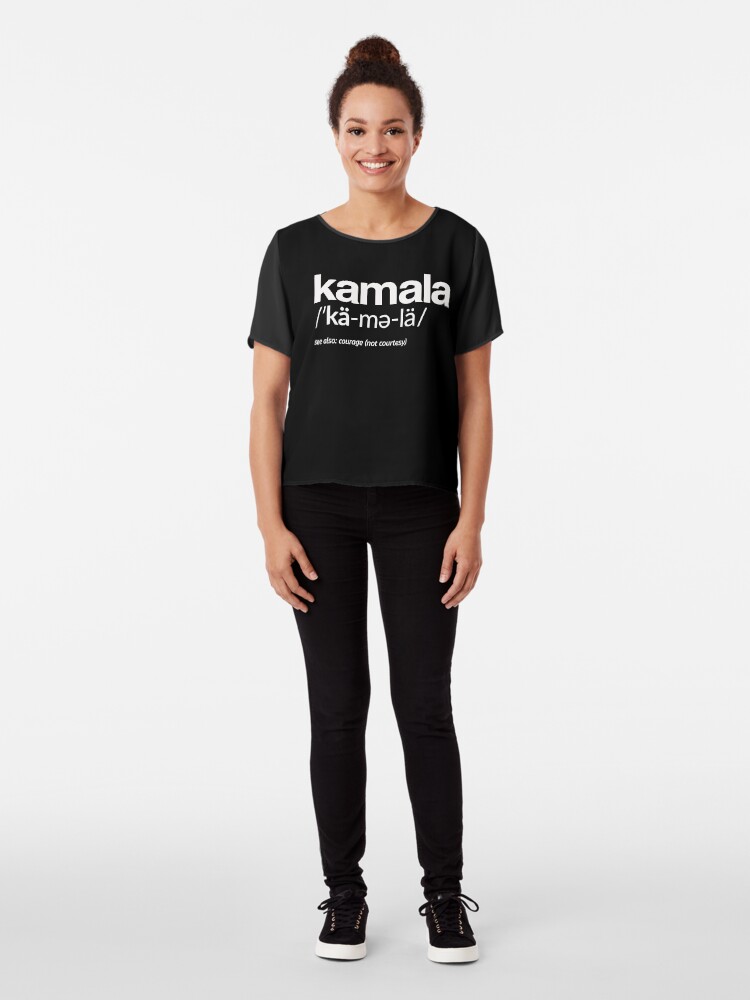 Alternative Ansicht von Kamala Harris 2020 Aussprache und Definition Chiffon Top