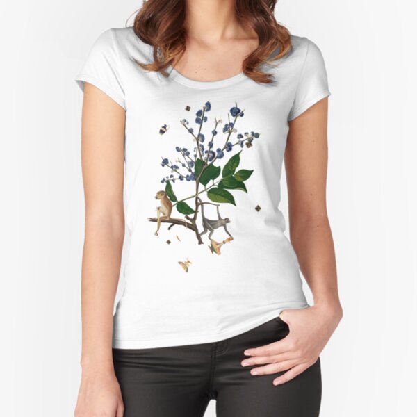 Monkey World: Apy and Vinnie Fitted Scoop T-Shirt