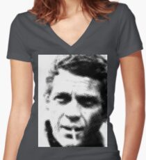 Steve McQueen T-shirt col V femme