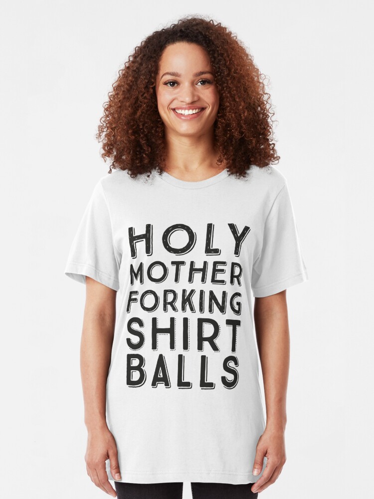 "The Good Place Holy Mother Forking Shirtballs!" Tshirt by shminoa