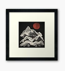 Moon Lake... Framed Print