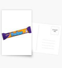 Cadbury’s Fudge Bar Postcards