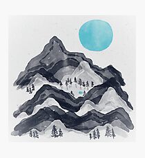 The Sun in Moon Lake... Photographic Print