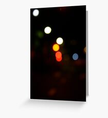 Lights Greeting Card