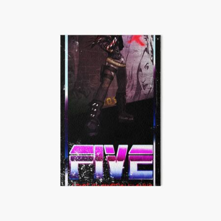 80s Movie Poster Art Board Print