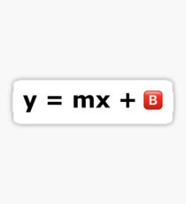 y = mx + Sticker