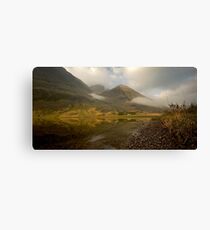 Glen Etive, Glencoe Canvas Print
