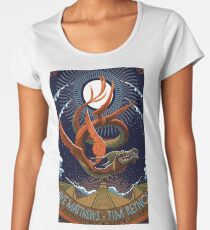 Camiseta premium de cuello ancho Dave Matthews Band 13 de enero de 2018 Riviera Maya, México