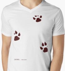 Following the fence Men's V-Neck T-Shirt